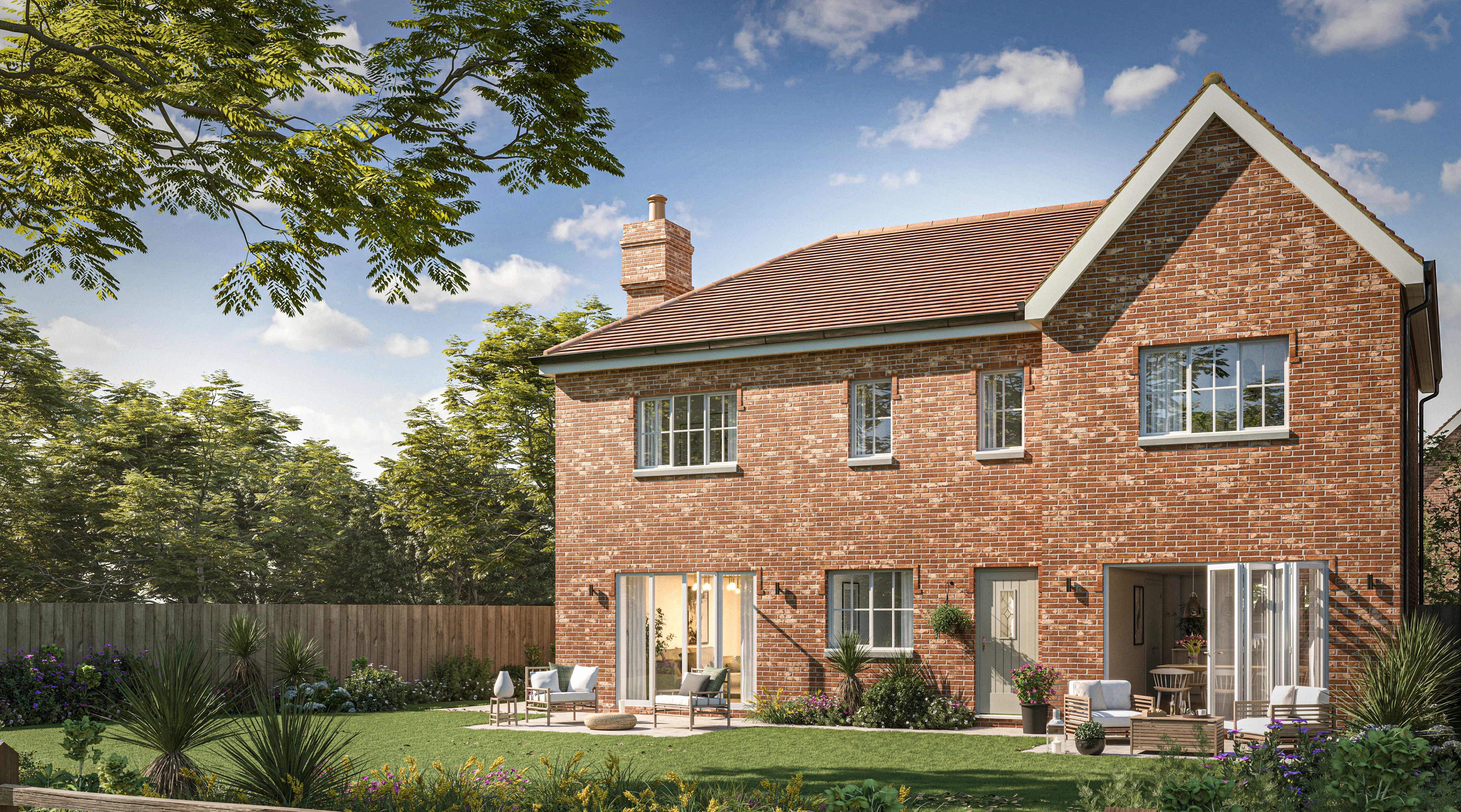 Plot 1 exterior – rear