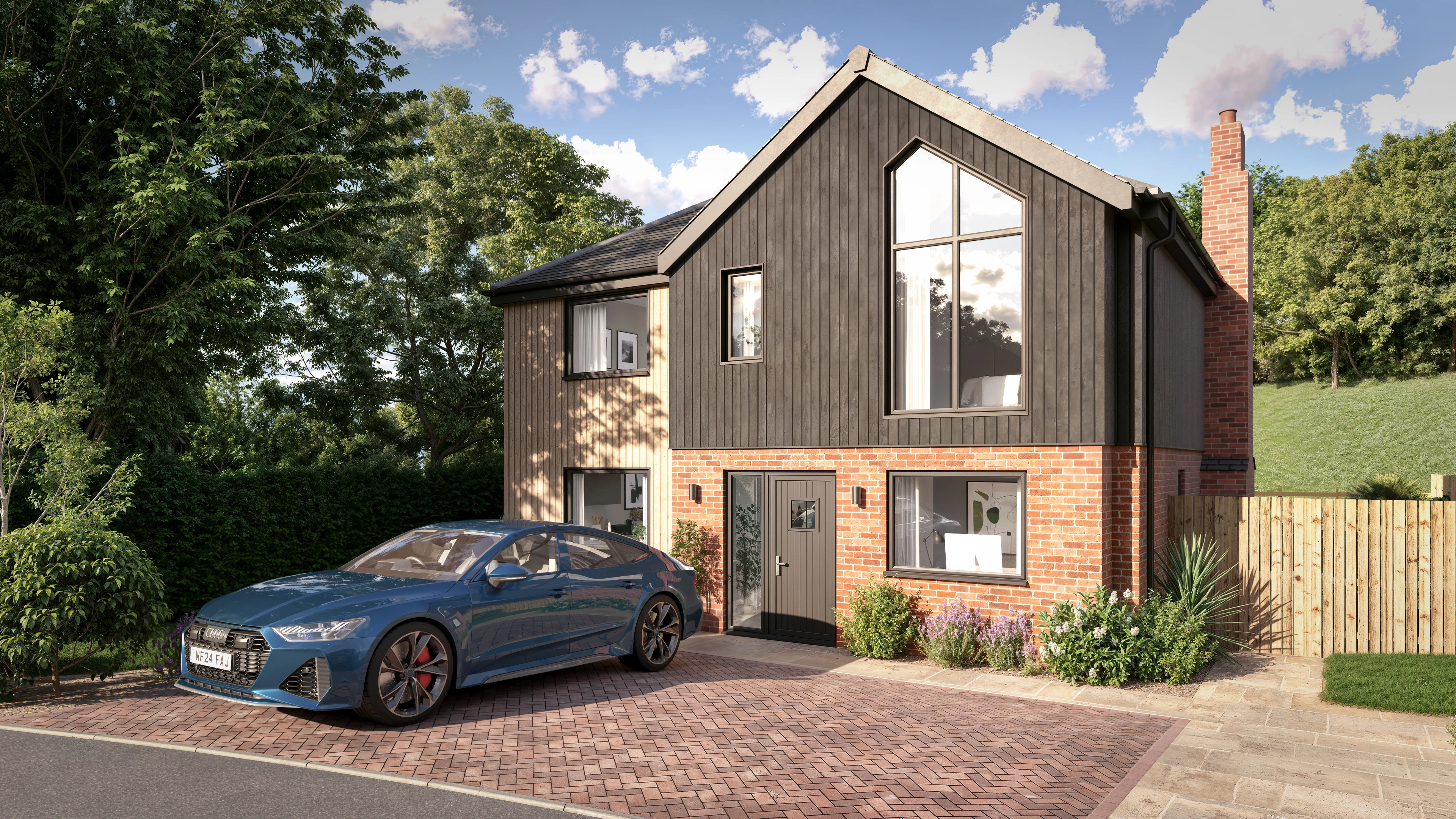 Plot 1 exterior – front