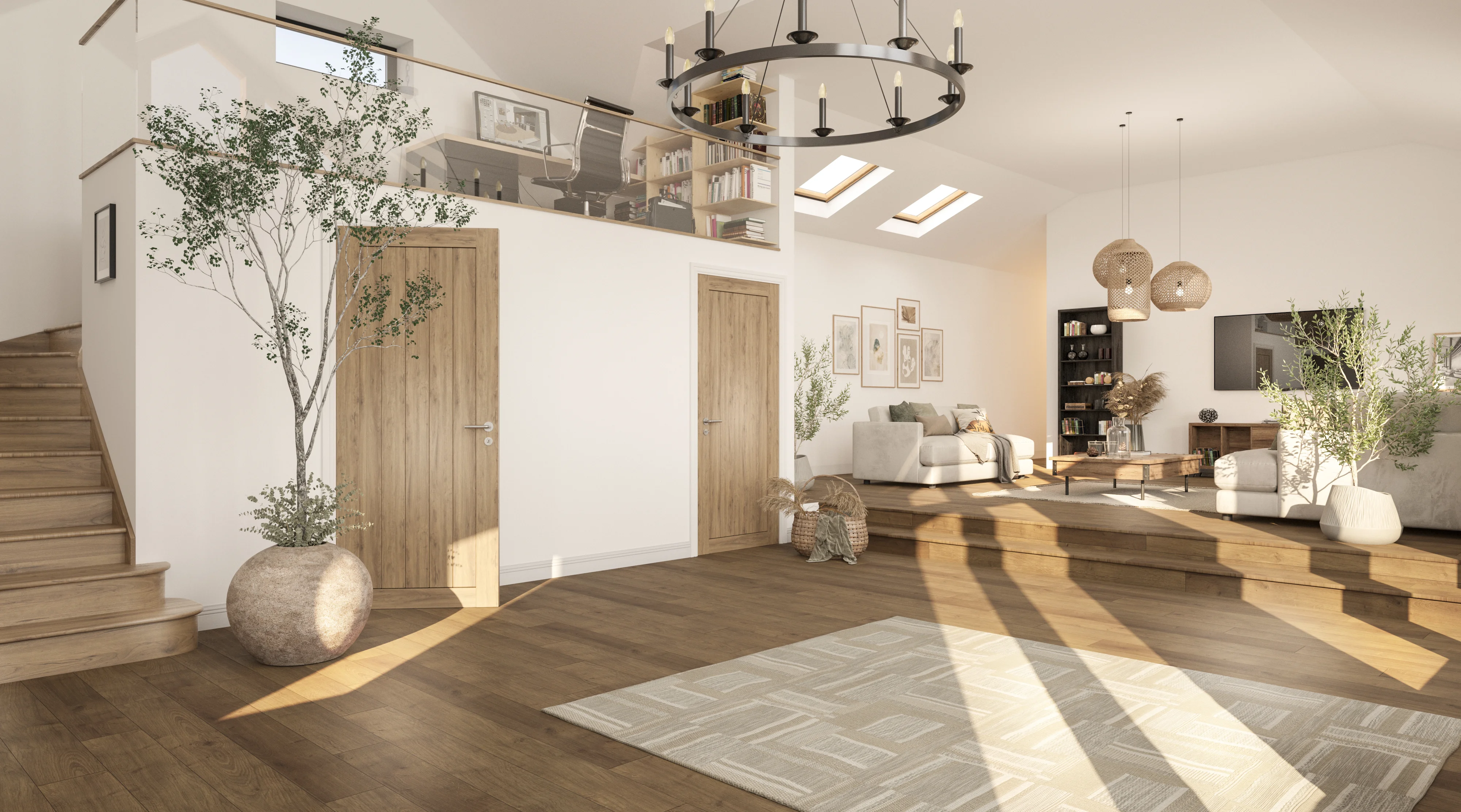 Entrance hall render