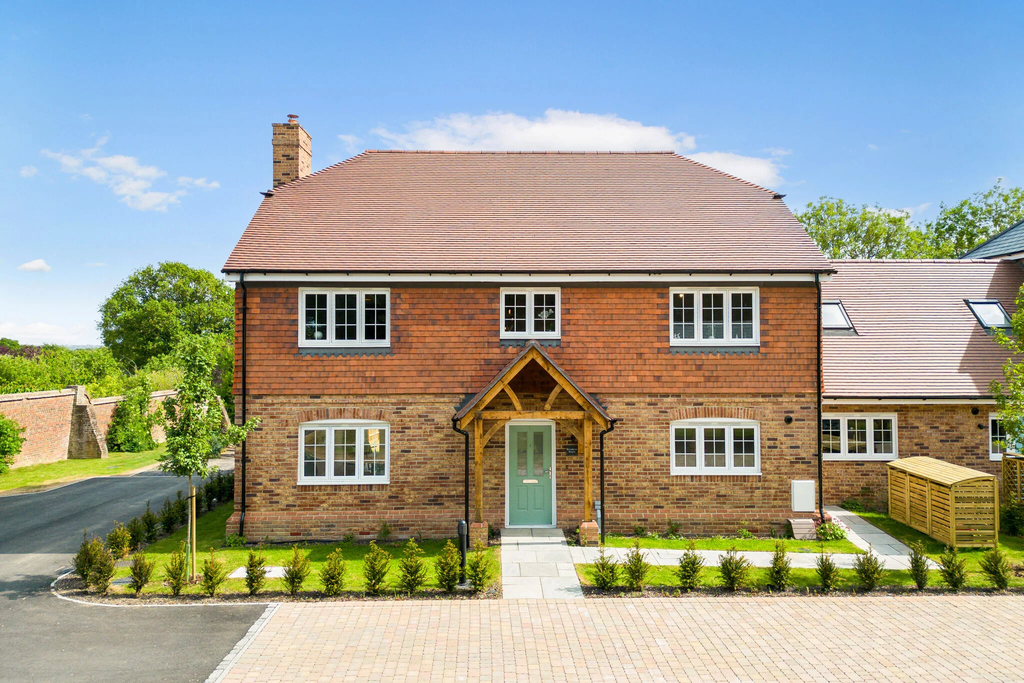 Plot 1 exterior – front